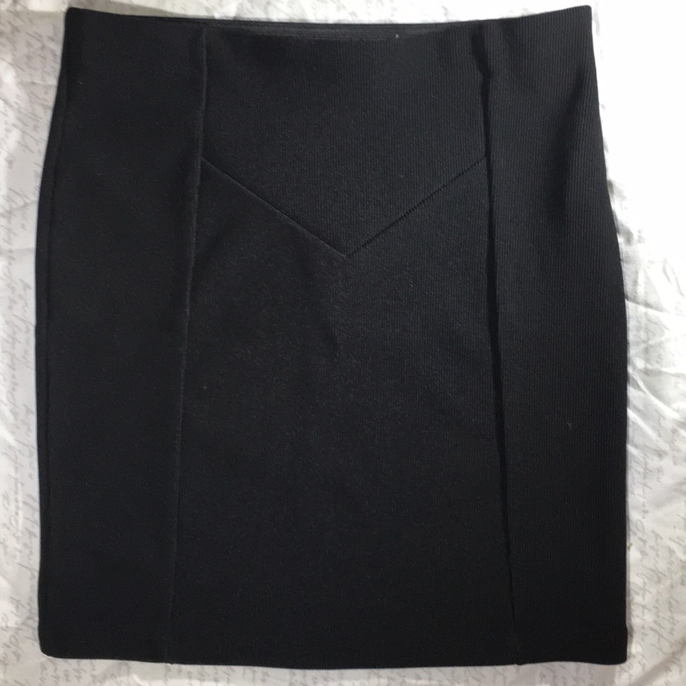 Black Spandex Skirt
